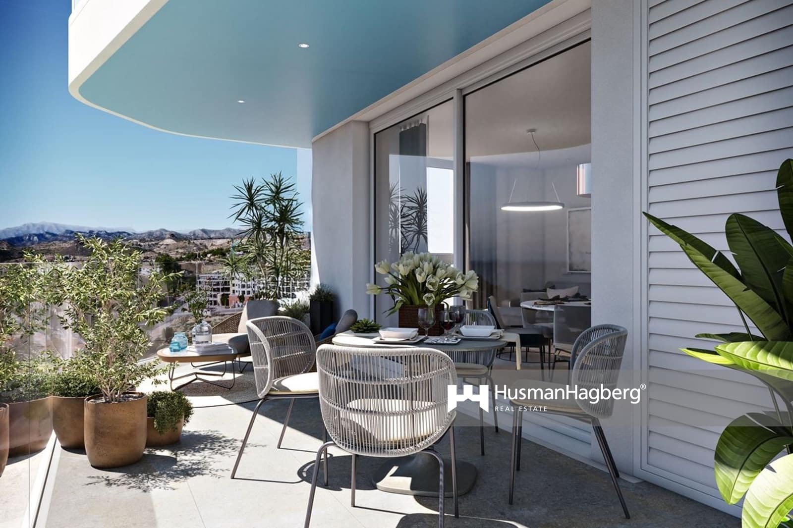 2 bedroom Apartment for sale in La Villajoyosa / Vila Joiosa with pool - € 495,000 (Ref: 9450087)