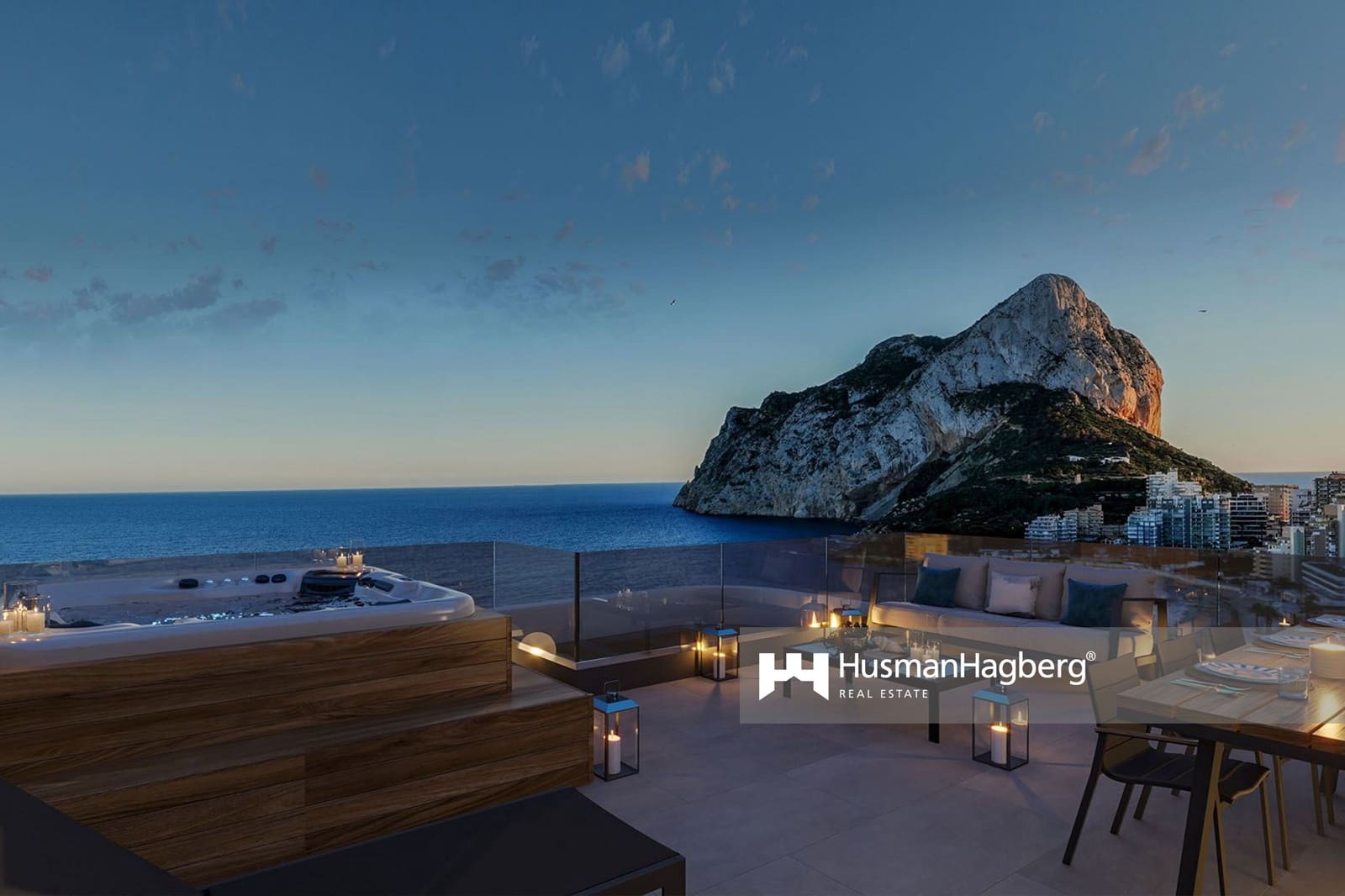 3 sovrum Lägenhet till salu i Calpe / Calp med pool - 1 014 000 € (Ref: 9453072)