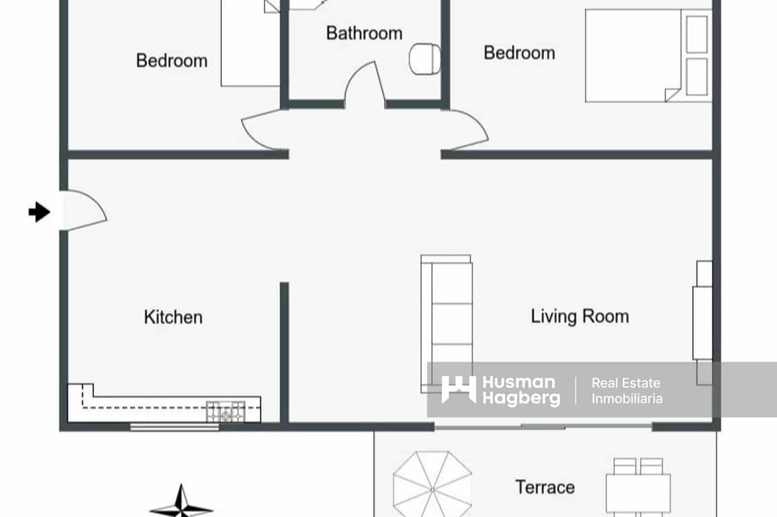 2 soverom Leilighet til salgs i Javea / Xabia med svømmebasseng - € 264 000 (Ref: 9455732)