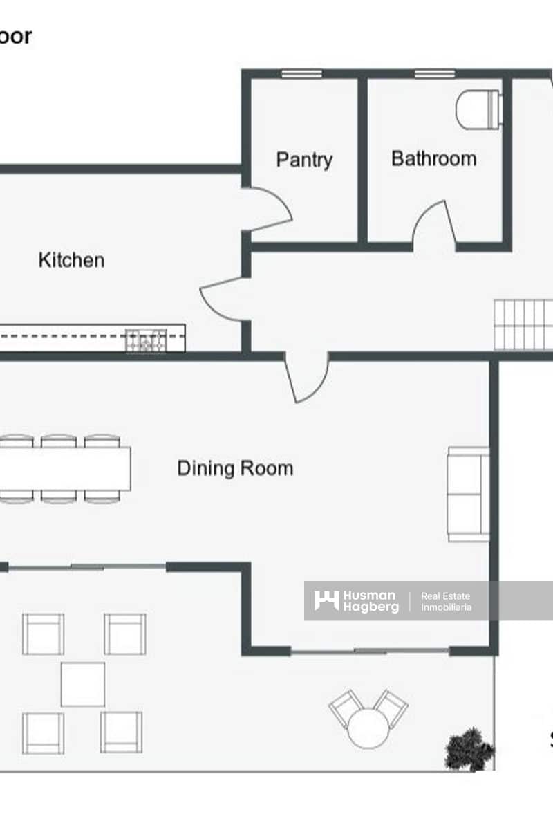 3 makuuhuone Omakotitalo myytävänä paikassa La Nucia mukana uima-altaan - 435 000 € (Ref: 9455737)