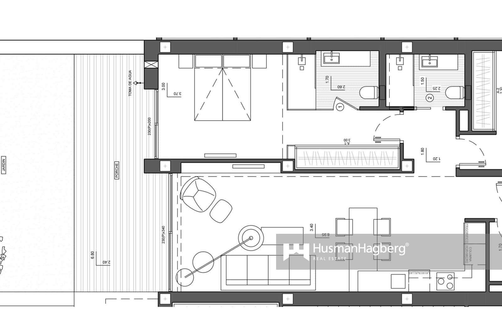 2 bedroom Apartment for sale in Cumbre del Sol with pool - € 377,000 (Ref: 9471919)