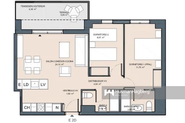 2 soverom Leilighet til salgs i El Montgó, Dénia - € 348 000 (Ref: 9471924)