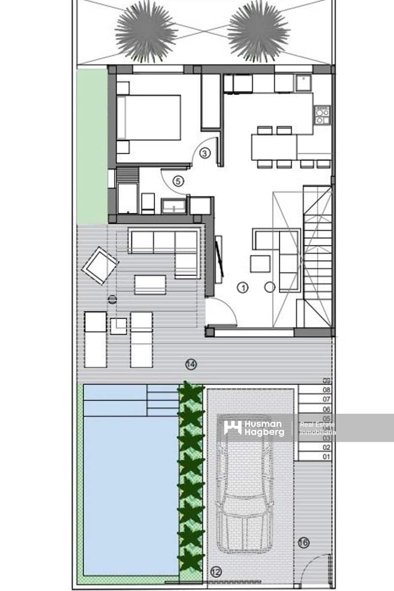 4 chambre Maison de Ville à vendre à Benidorm avec piscine - 498 000 € (Ref: 9471939)