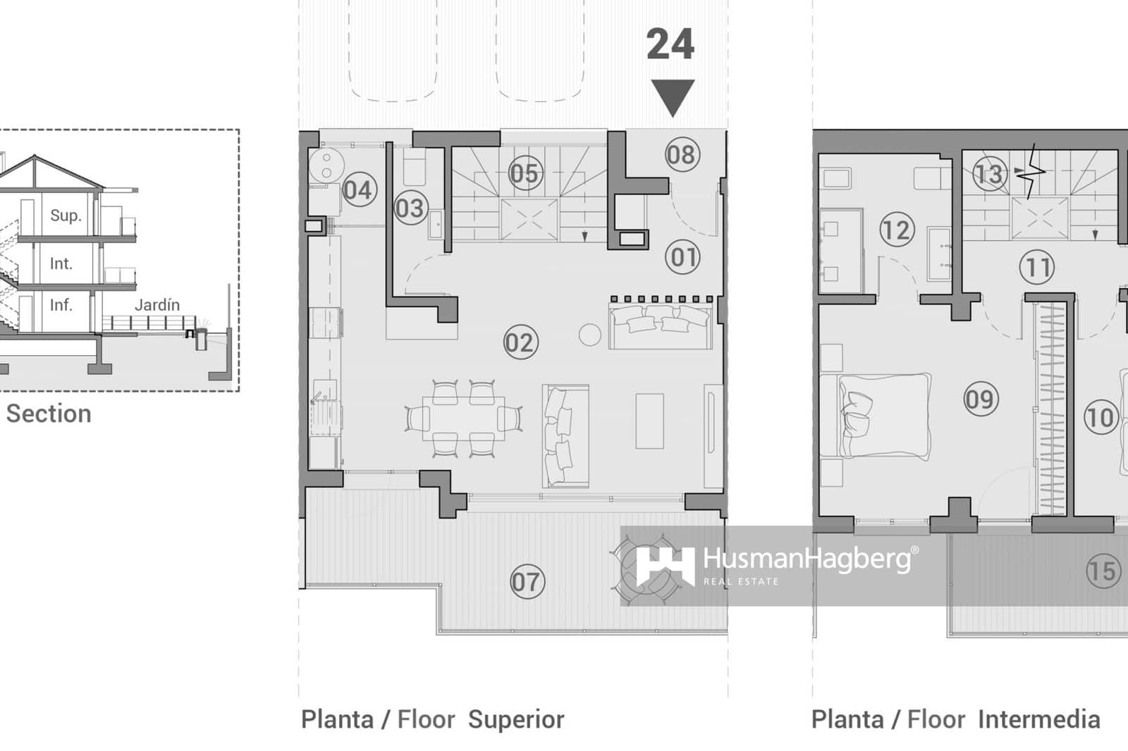 4 chambre Maison de Ville à vendre à La Nucia avec piscine - 390 000 € (Ref: 9479012)