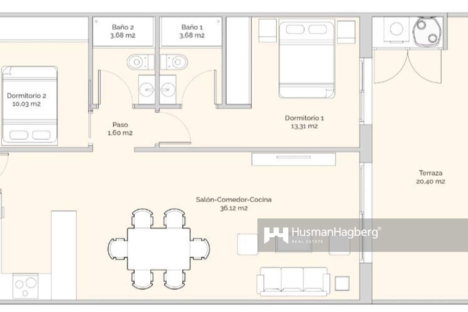 2 bedroom Apartment for sale in Benidorm with pool - € 289,900 (Ref: 9480839)