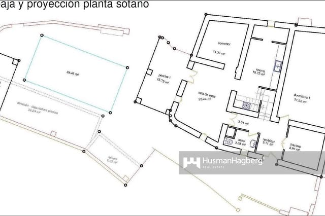 3 soveværelse Villa til salg i Relleu med swimmingpool - € 709.000 (Ref: 9488065)