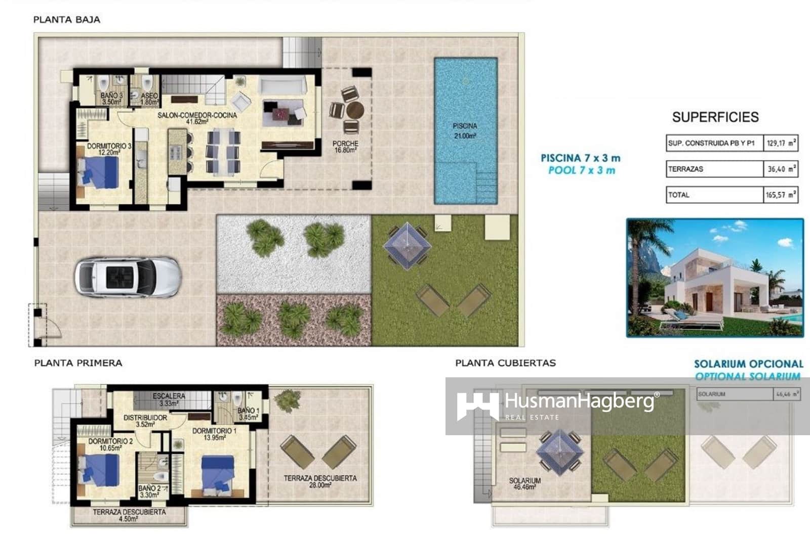 3 sovrum Villa till salu i Polop med pool - 598 000 € (Ref: 9488597)