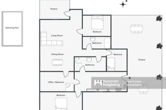 3 sovrum Villa till salu i Escandinavia - Cautivador, Alfaz del Pi / L'Alfàs del Pi med pool - 520 000 € (Ref: 9508114)