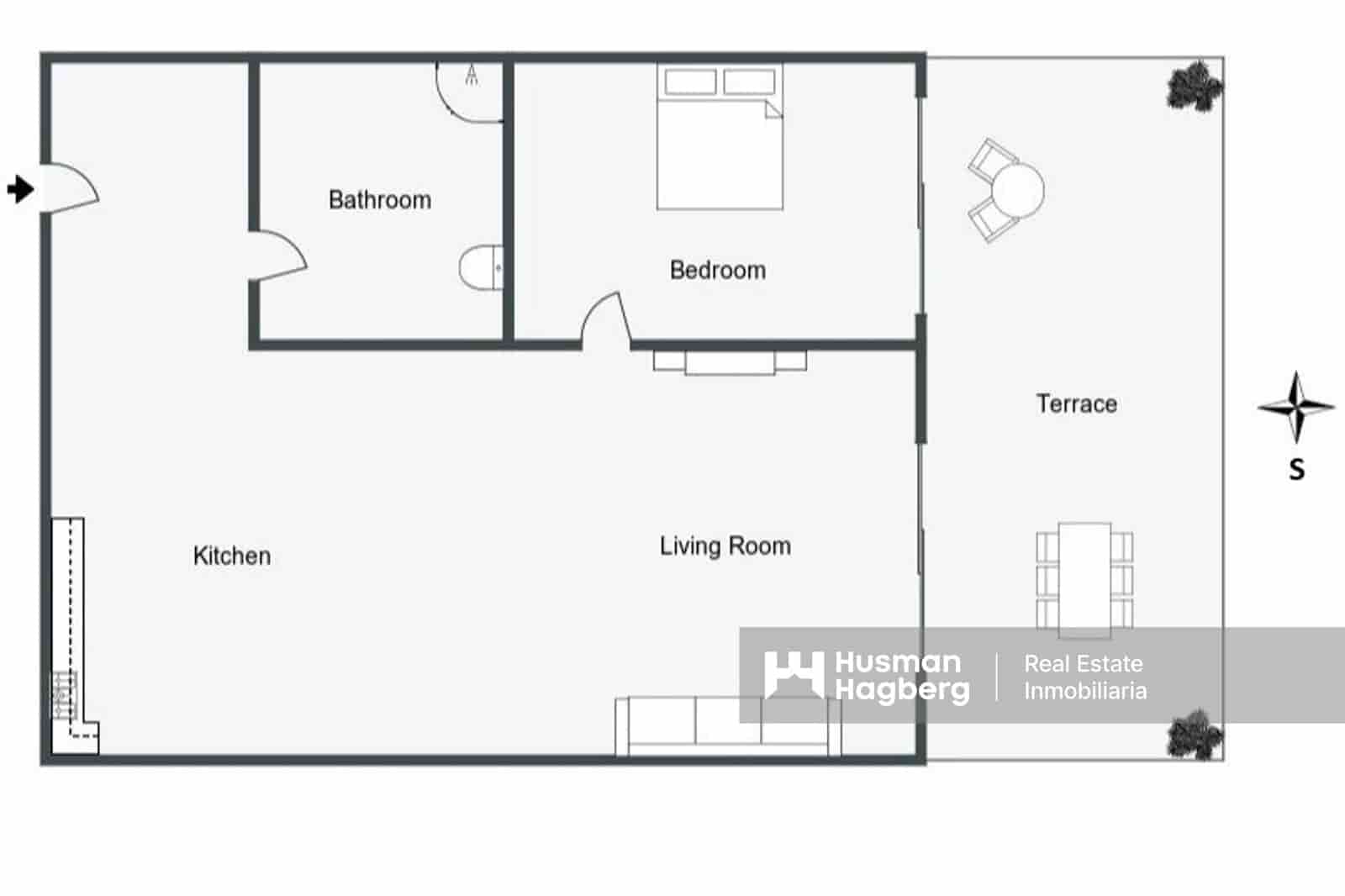 1 Zimmer Apartment zu verkaufen in Calpe / Calp mit Pool - 317.000 € (Ref: 9508116)