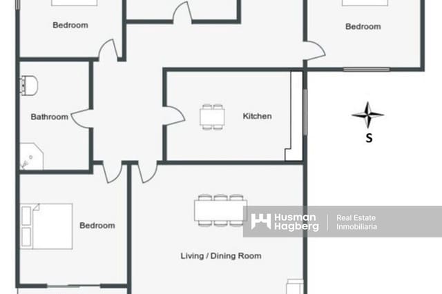 3 sovrum Lägenhet till salu i Pueblo - Urbanizaciones, Alfaz del Pi / L'Alfàs del Pi - 255 000 € (Ref: 9508145)
