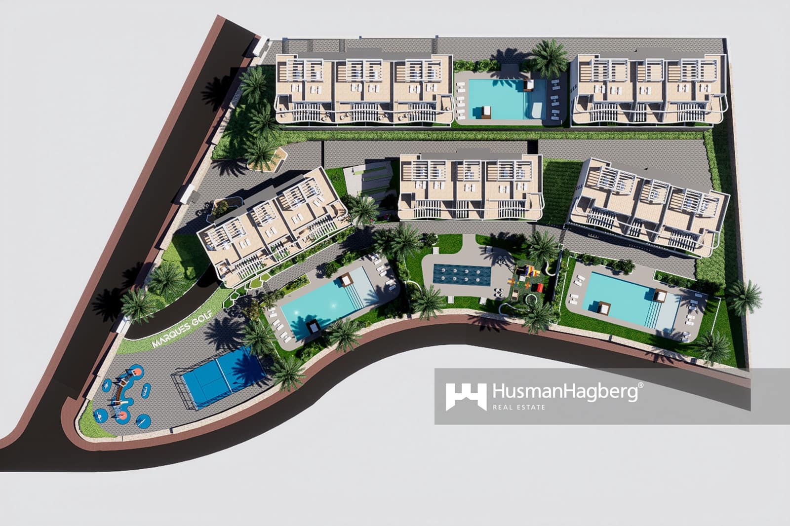 2 soveværelse Lejlighed til salg i Benidorm med swimmingpool - € 289.900 (Ref: 9529253)