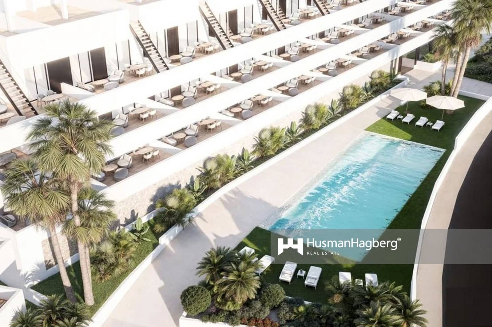 2 sovrum Lägenhet till salu i Benidorm med pool - 279 900 € (Ref: 9547428)