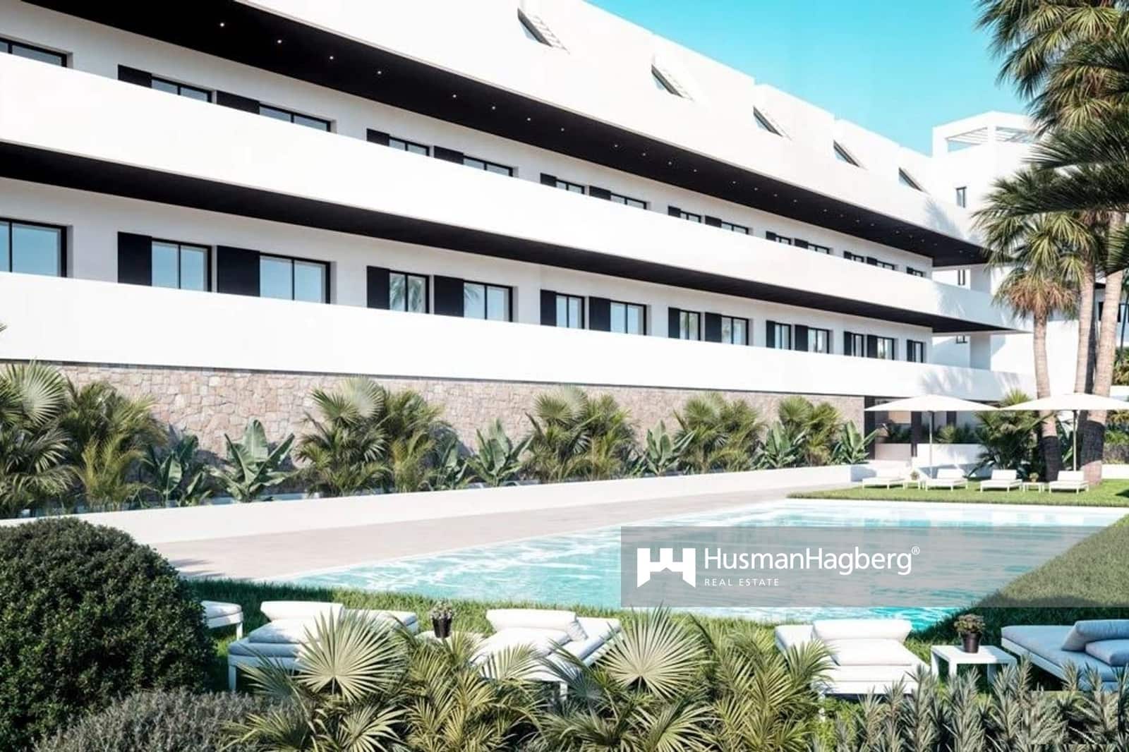 2 sovrum Lägenhet till salu i Benidorm med pool - 279 900 € (Ref: 9547428)