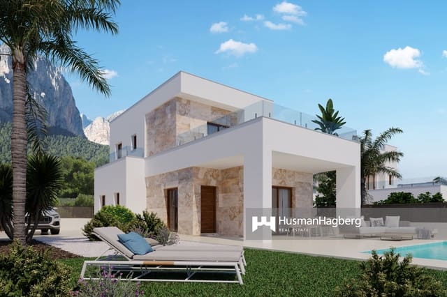 Chalet de 3 habitaciones en Polop en venta con piscina - 598.000 € (Ref: 9550458)