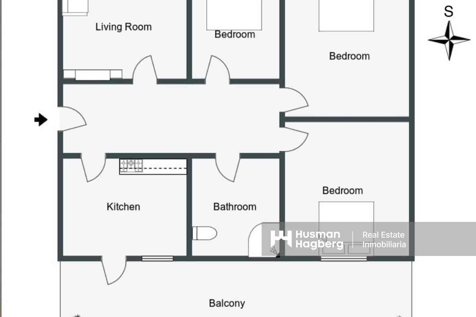 3 camera da letto Appartamento in vendita in Denia - 186.000 € (Rif: 9558400)