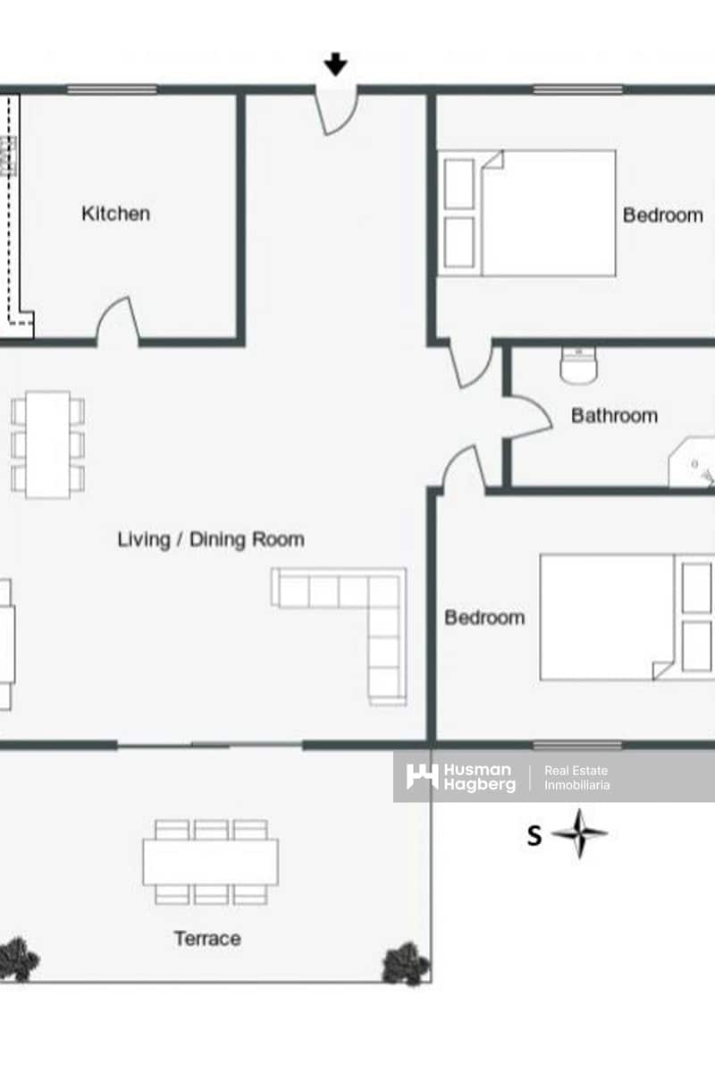 2 soveværelse Lejlighed til salg i Calpe / Calp - € 285.000 (Ref: 9578304)