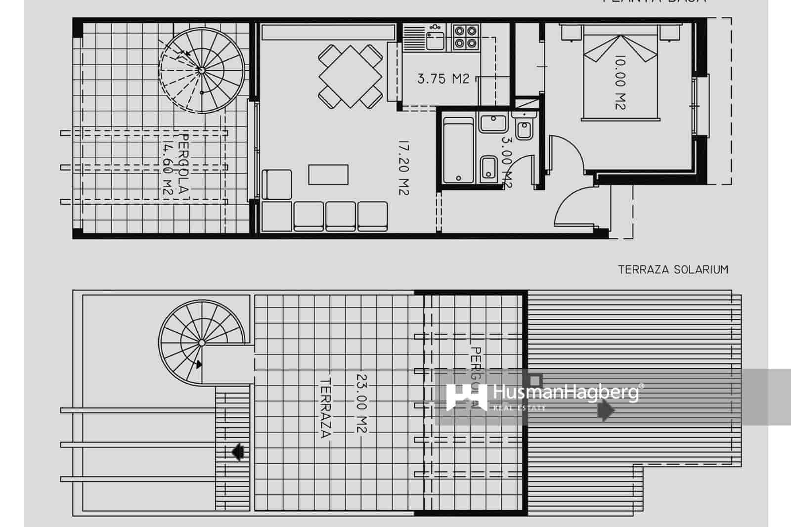 1 sovrum Lägenhet till salu i Calpe / Calp med pool - 175 000 € (Ref: 9590618)