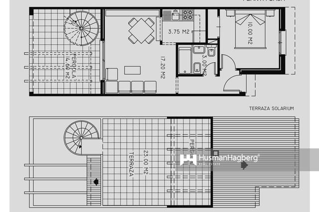 1 sovrum Lägenhet till salu i Cometa - Carrió, Calpe / Calp med pool - 175 000 € (Ref: 9590618)