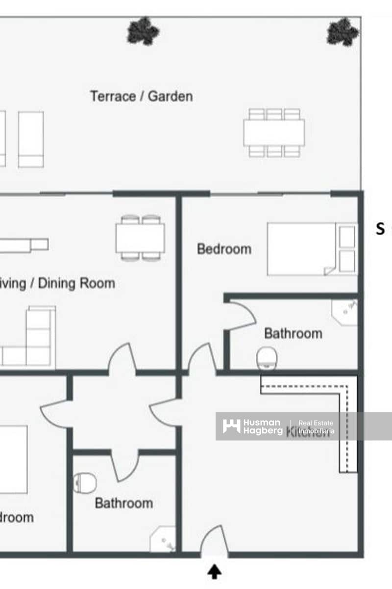 Chalet de 2 habitaciones en Dénia en venta con piscina - 369.000 € (Ref: 9602453)