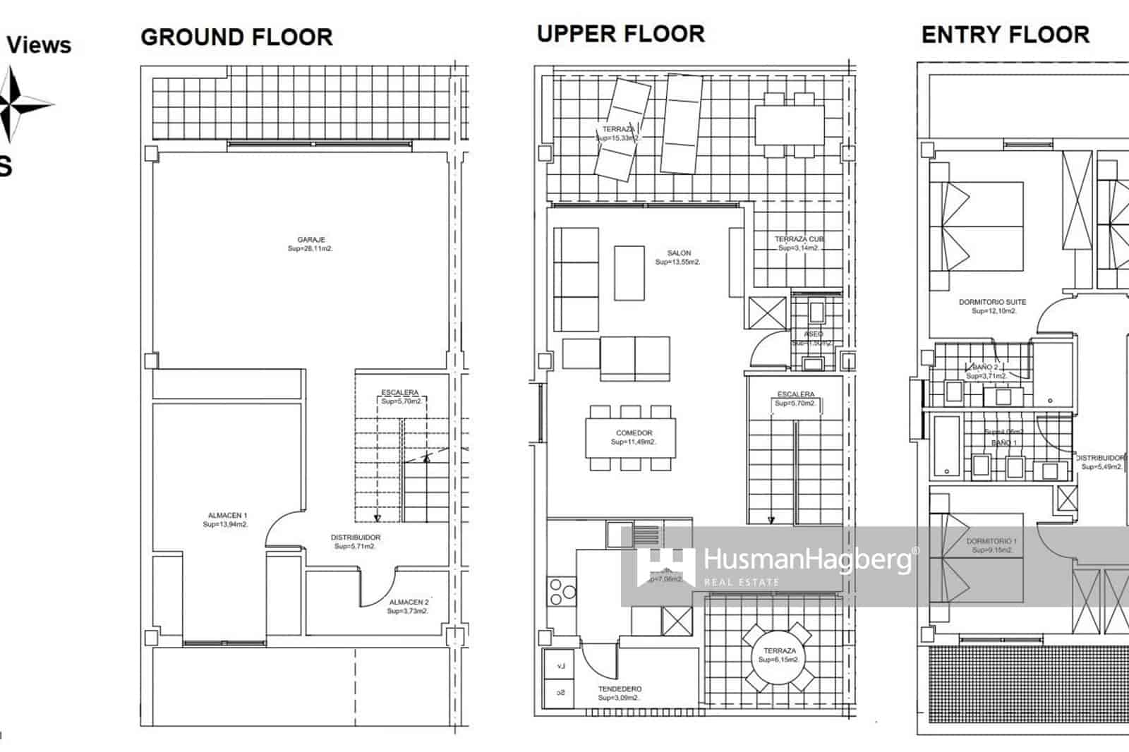 4 quarto Casa em Banda para venda em Albir com piscina - 760 000 € (Ref: 9607076)