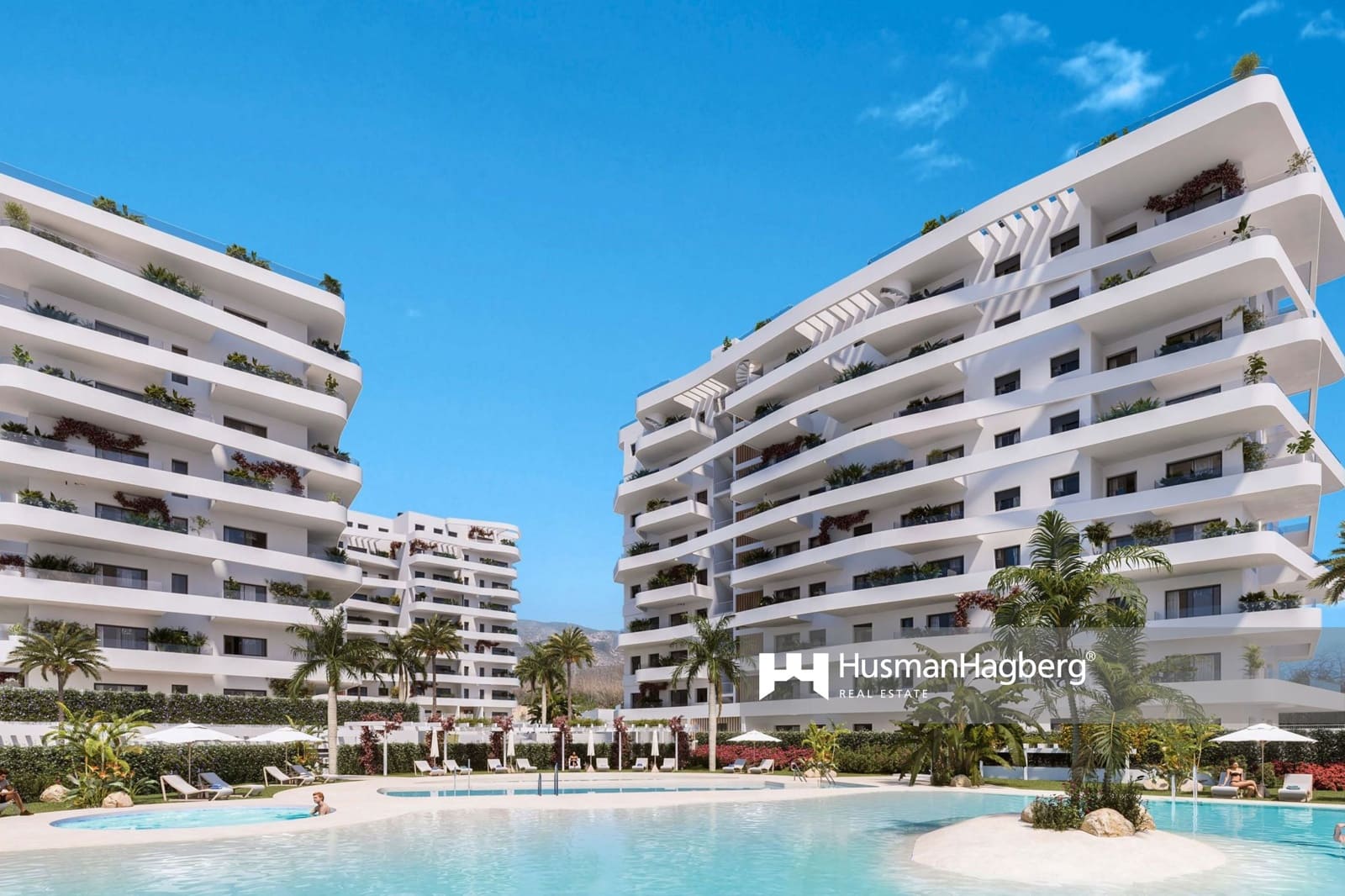 3 bedroom Apartment for sale in La Villajoyosa / Vila Joiosa with pool - € 442,000 (Ref: 9614599)