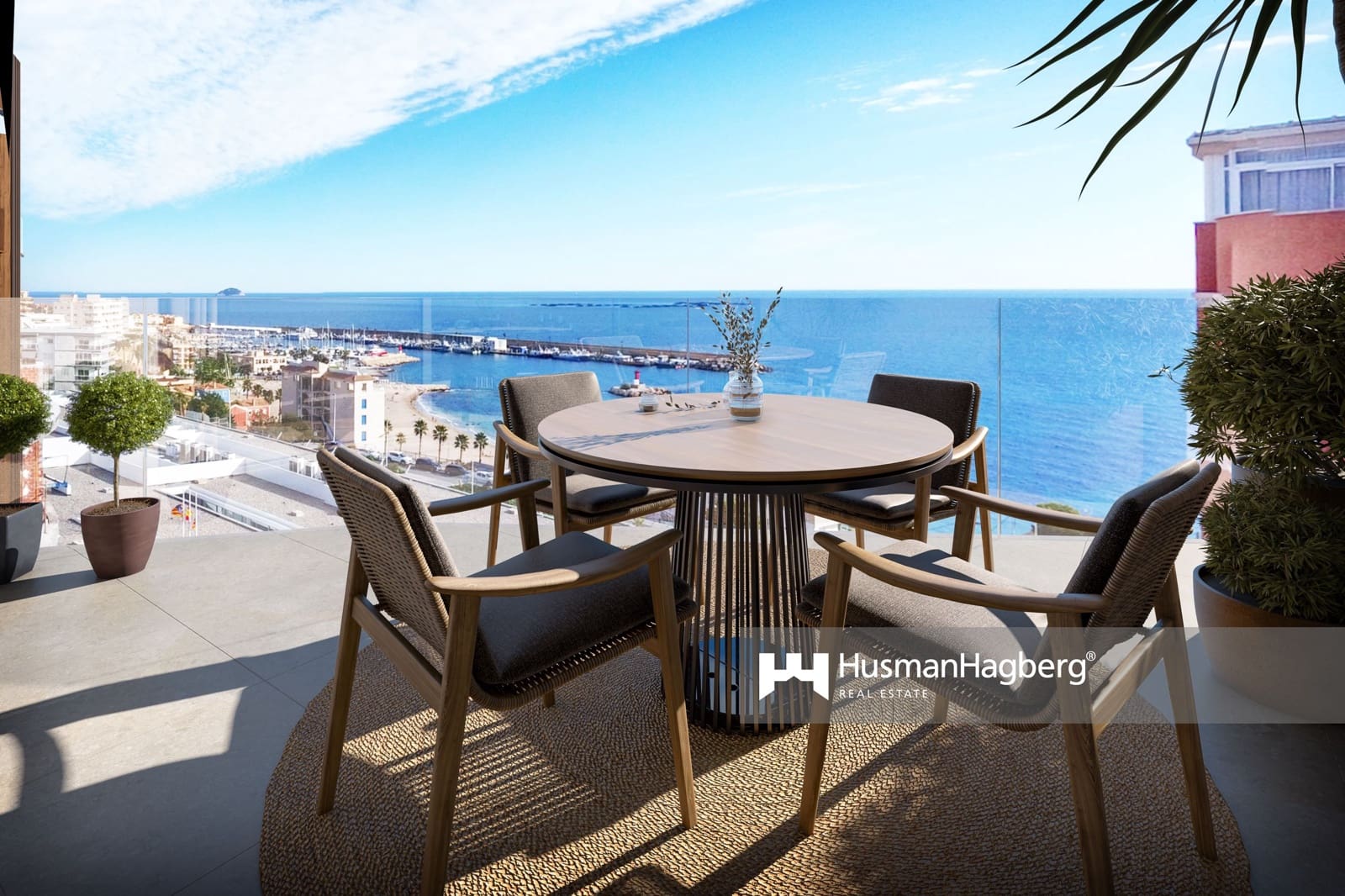 2 Zimmer Apartment zu verkaufen in La Villajoyosa / Vila Joiosa mit Pool - 380.000 € (Ref: 9614604)