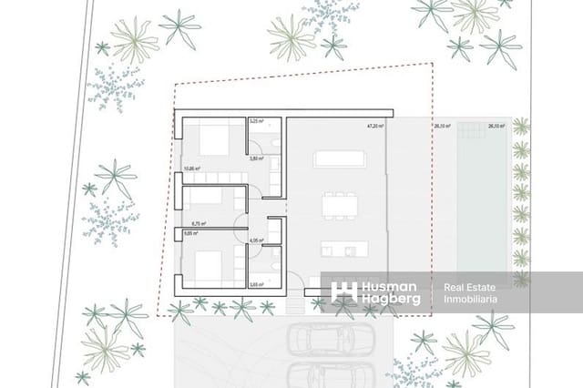 Chalet de 3 habitaciones en Benidorm en venta con piscina - 595.000 € (Ref: 9625162)