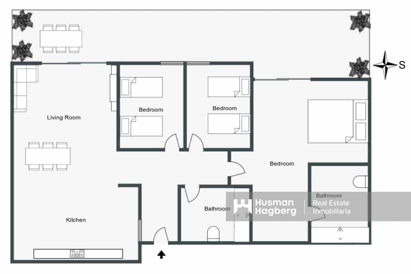 3 bedroom Apartment for sale in Denia with pool - € 690,000 (Ref: 9627118)