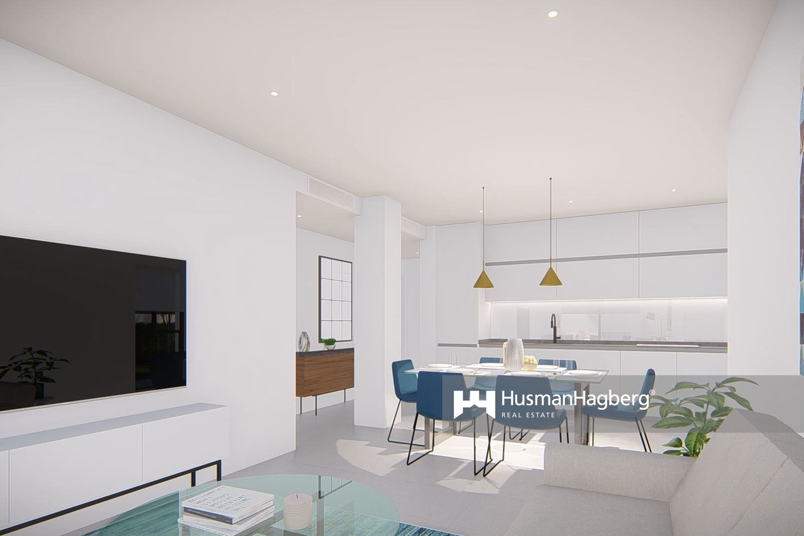 3 bedroom Apartment for sale in La Villajoyosa / Vila Joiosa with pool - € 360,000 (Ref: 9651067)