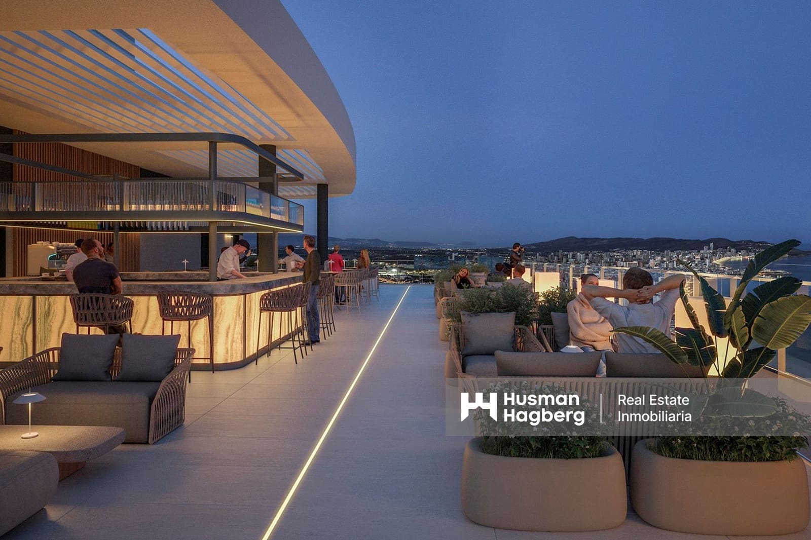 3 sovrum Lägenhet till salu i Benidorm med pool - 830 000 € (Ref: 9651079)