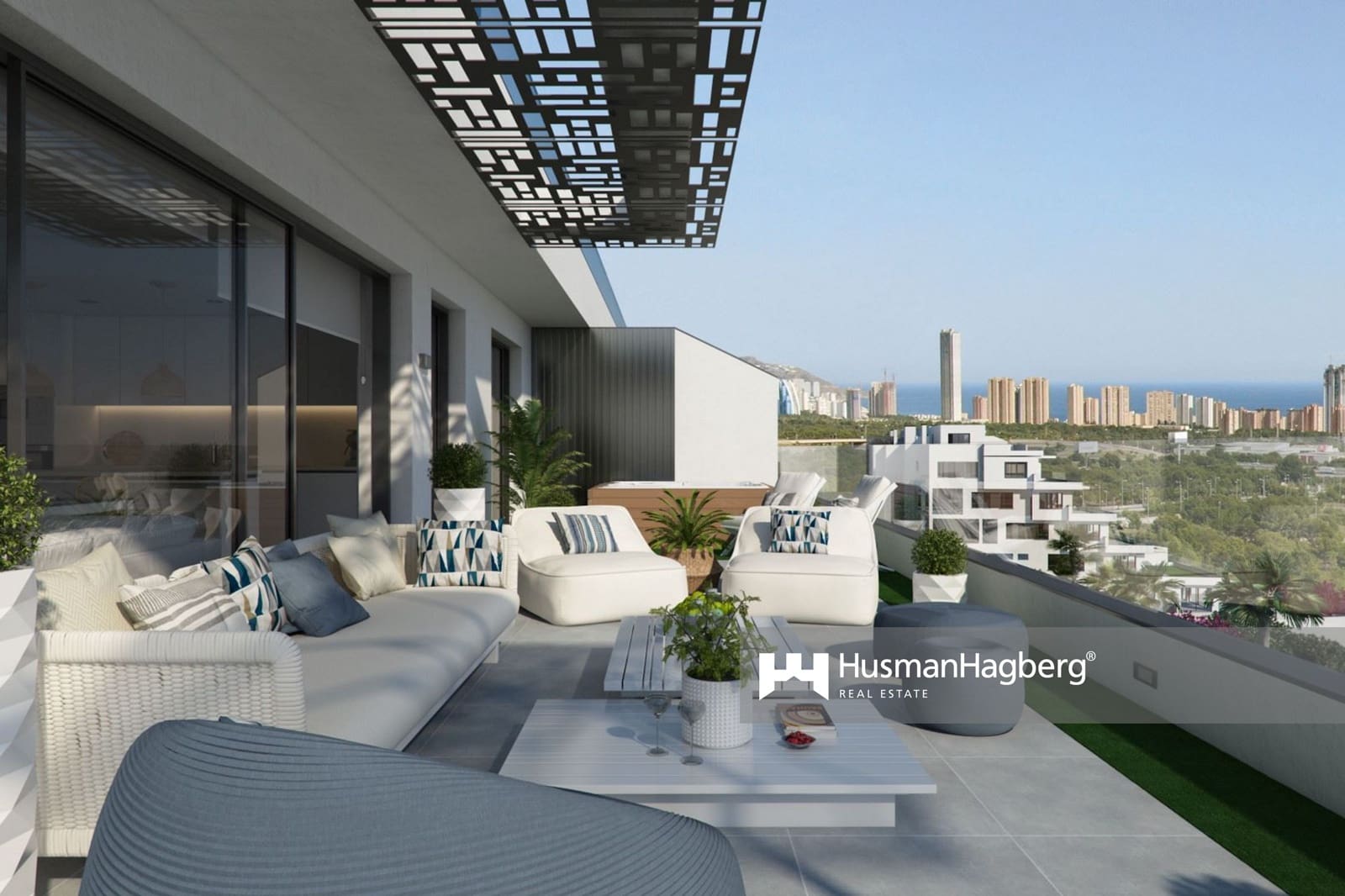 2 makuuhuone Huoneisto myytävänä paikassa Benidorm mukana uima-altaan - 420 000 € (Ref: 9655572)