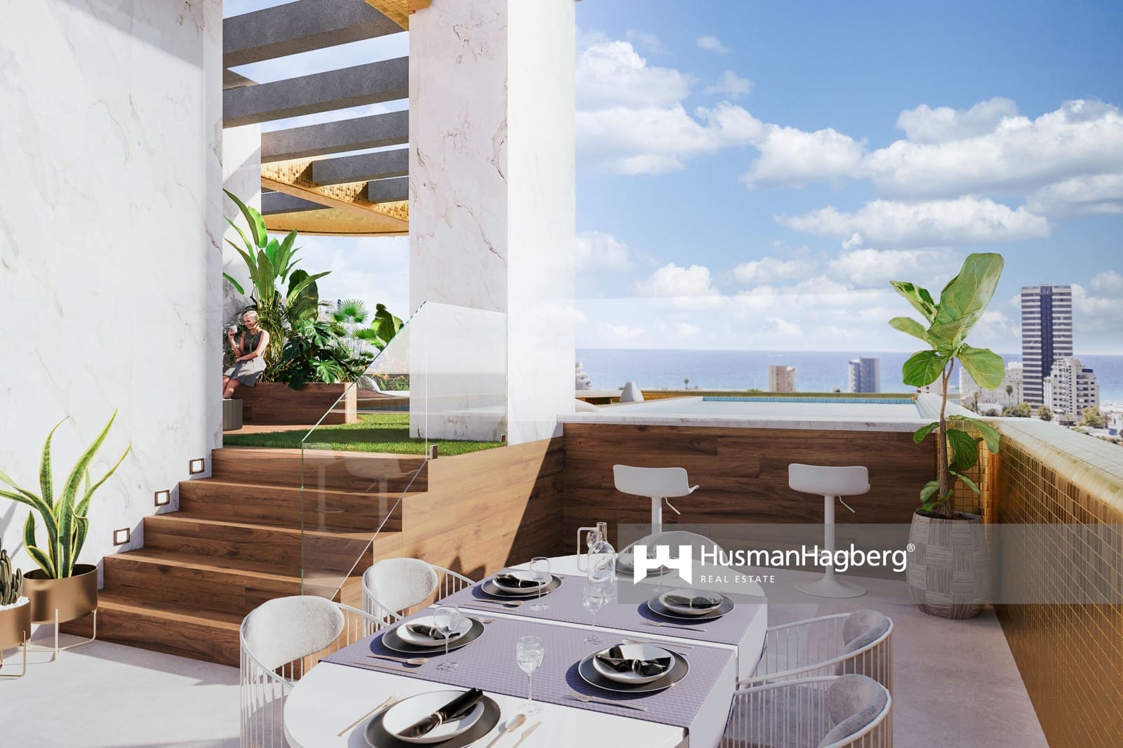 3 Zimmer Apartment zu verkaufen in Calpe / Calp mit Pool - 465.000 € (Ref: 9655576)