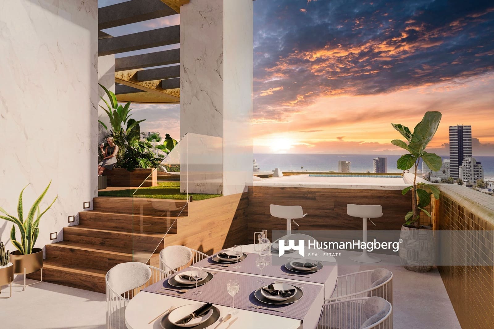 3 Zimmer Apartment zu verkaufen in Calpe / Calp mit Pool - 465.000 € (Ref: 9655576)