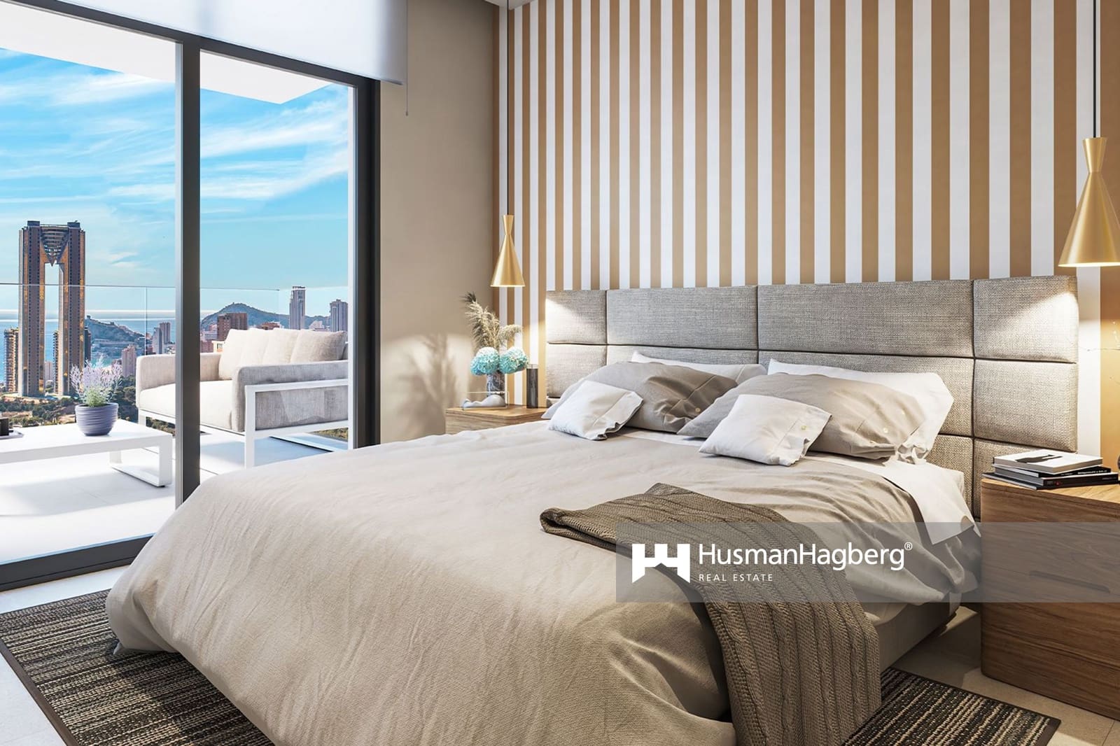 Apartamento de 2 habitaciones en Benidorm en venta con piscina - 399.000 € (Ref: 9663365)