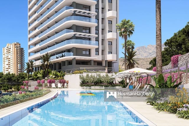 Apartamento de 2 habitaciones en Playa Poniente, Benidorm en venta con piscina - 399.000 € (Ref: 9663365)