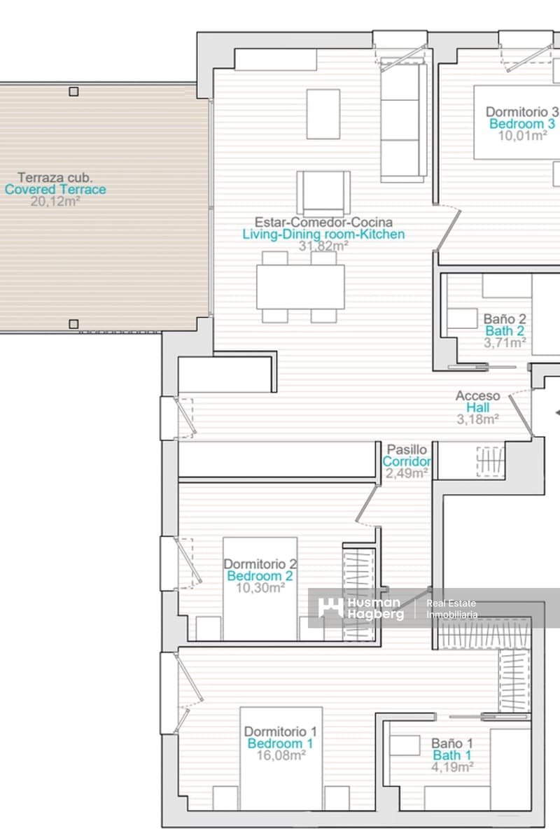 3 slaapkamer Appartement te koop in Denia met zwembad - € 395.000 (Ref: 9665750)