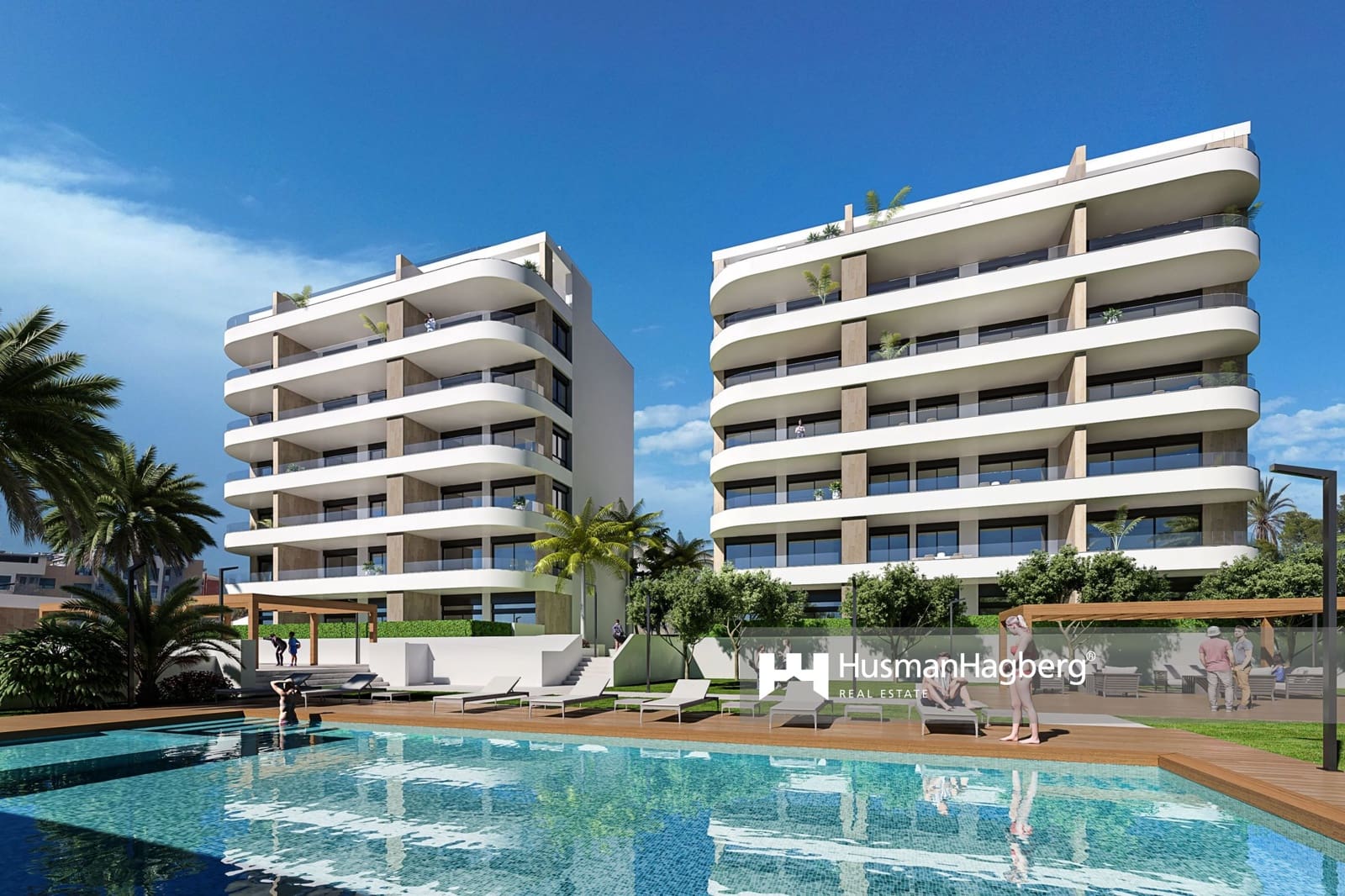 2 quarto Apartamento para venda em La Villajoyosa / Vila Joiosa com piscina - 325 000 € (Ref: 9673746)