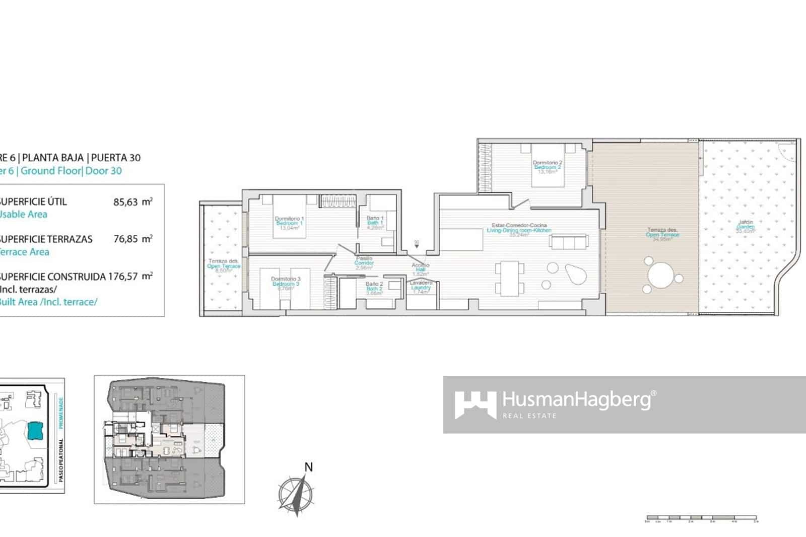 3 camera da letto Appartamento in vendita in La Villajoyosa / Vila Joiosa con piscina - 913.000 € (Rif: 9676683)