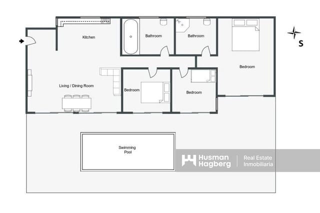 3 soveværelse Villa til salg i Cometa - Carrió, Calpe / Calp med swimmingpool - € 799.000 (Ref: 9694608)