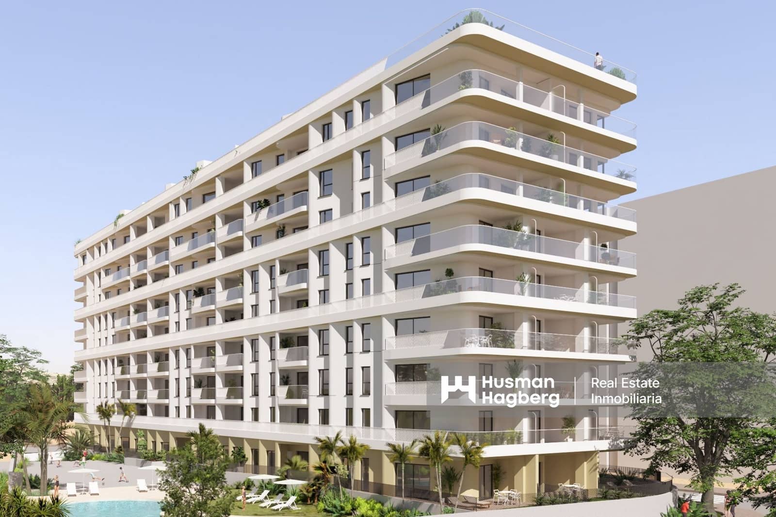 1 bedroom Apartment for sale in La Villajoyosa / Vila Joiosa with pool - € 192,000 (Ref: 9697961)