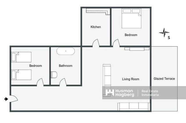 2 sypialnia Apartament na sprzedaż w Pueblo, Calpe / Calp - 249 000 € (Ref: 9697963)