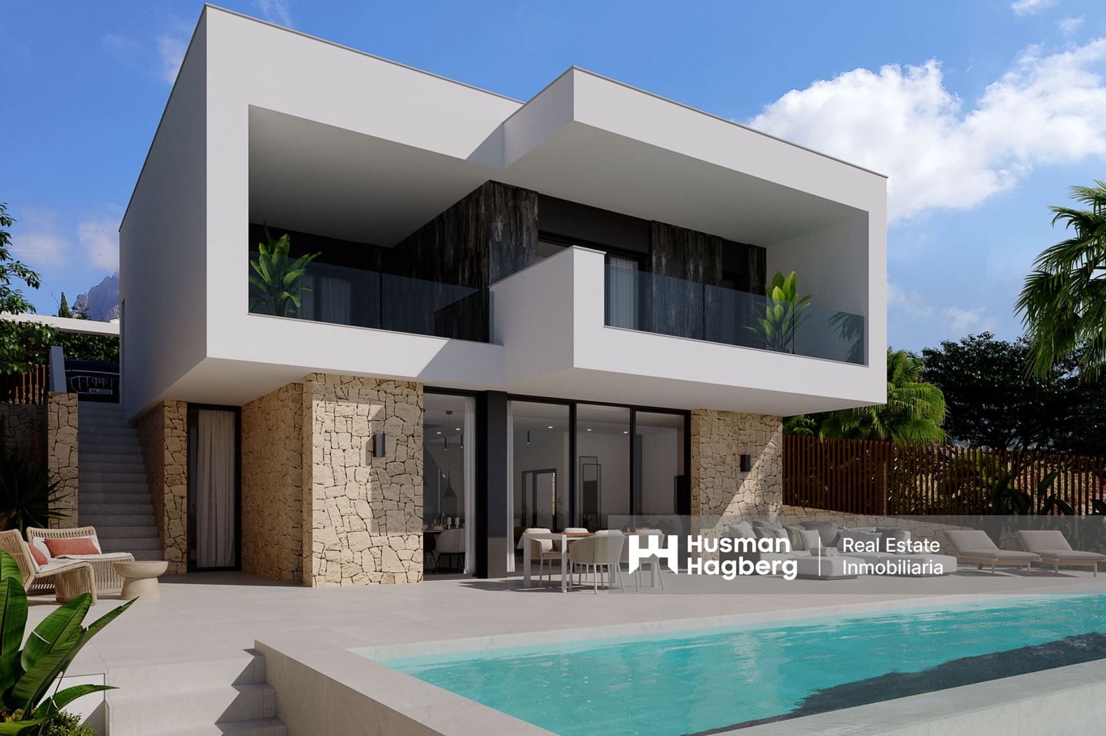 3 soveværelse Villa til salg i Benidorm med swimmingpool - € 949.000 (Ref: 9706135)