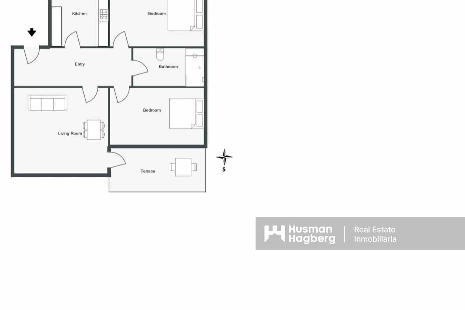 2 slaapkamer Appartement te koop in Benidorm met zwembad - € 274.000 (Ref: 9731597)