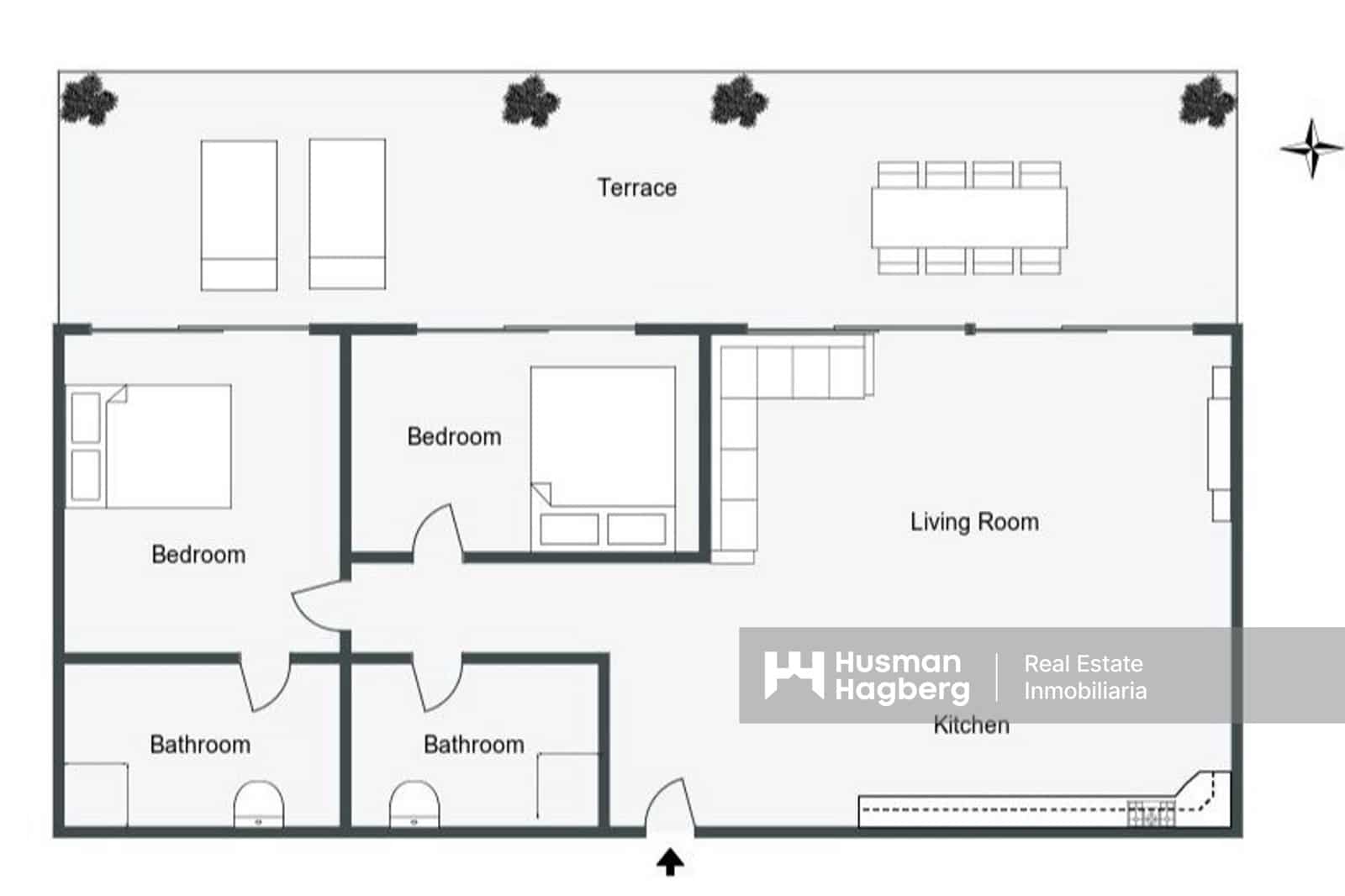 2 slaapkamer Appartement te koop in Denia met zwembad - € 475.000 (Ref: 9731601)