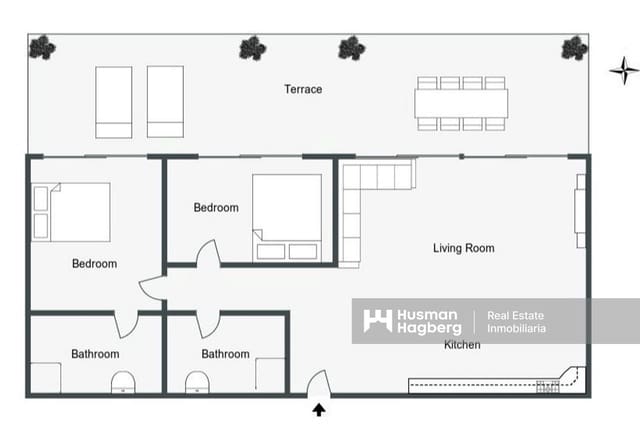 2 slaapkamer Appartement te koop in Dénia met zwembad - € 475.000 (Ref: 9731601)