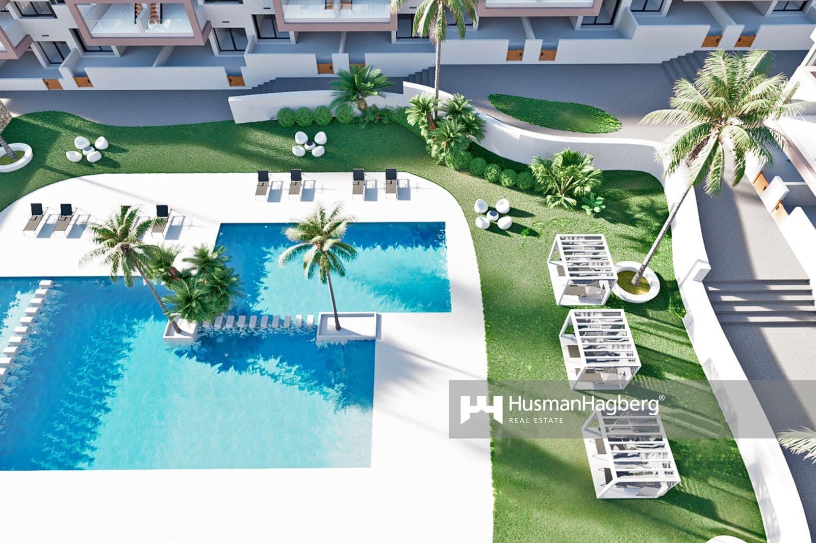 2 sovrum Lägenhet till salu i Benidorm med pool - 399 900 € (Ref: 9735032)