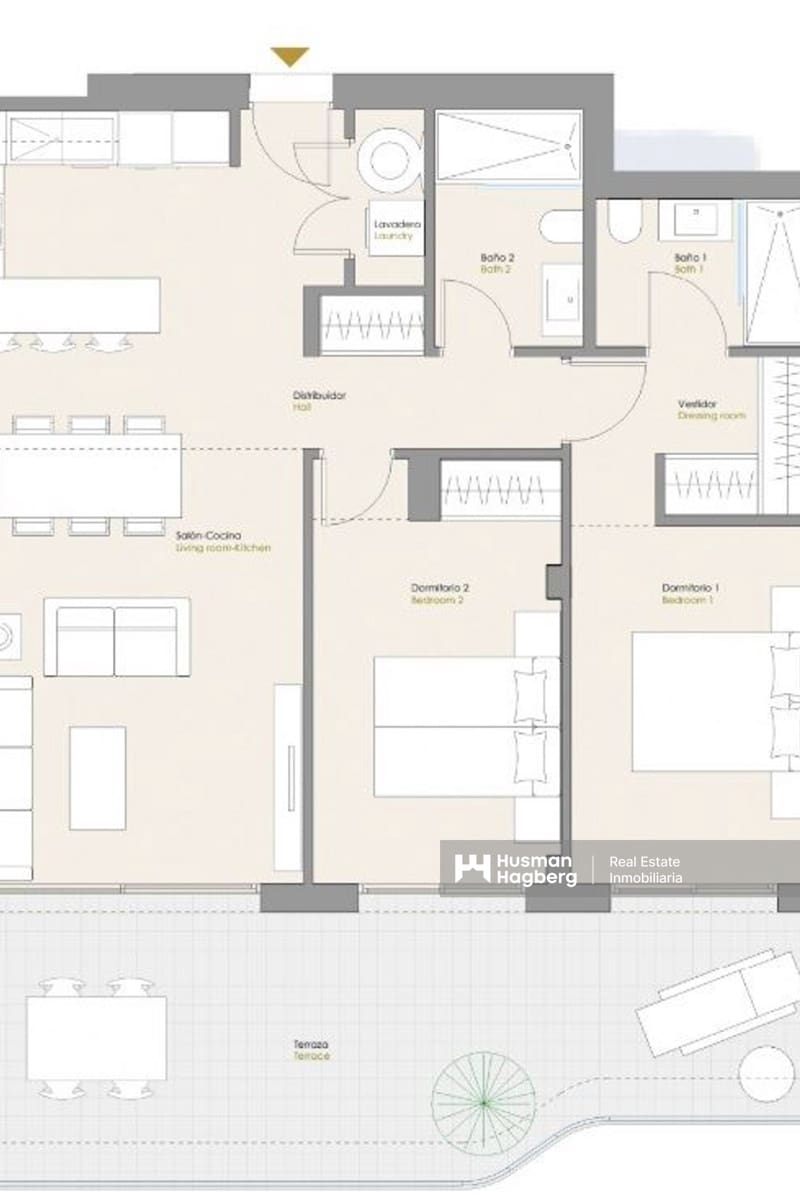 2 soverom Villa til salgs i Benidorm med svømmebasseng - € 440 000 (Ref: 9755194)
