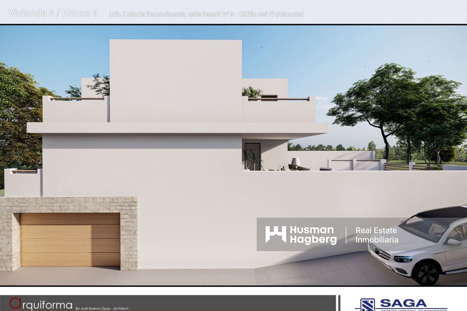 3 chambre Villa/Maison à vendre à Alfaz del Pi / L'Alfas del Pi avec piscine - 780 000 € (Ref: 9772609)