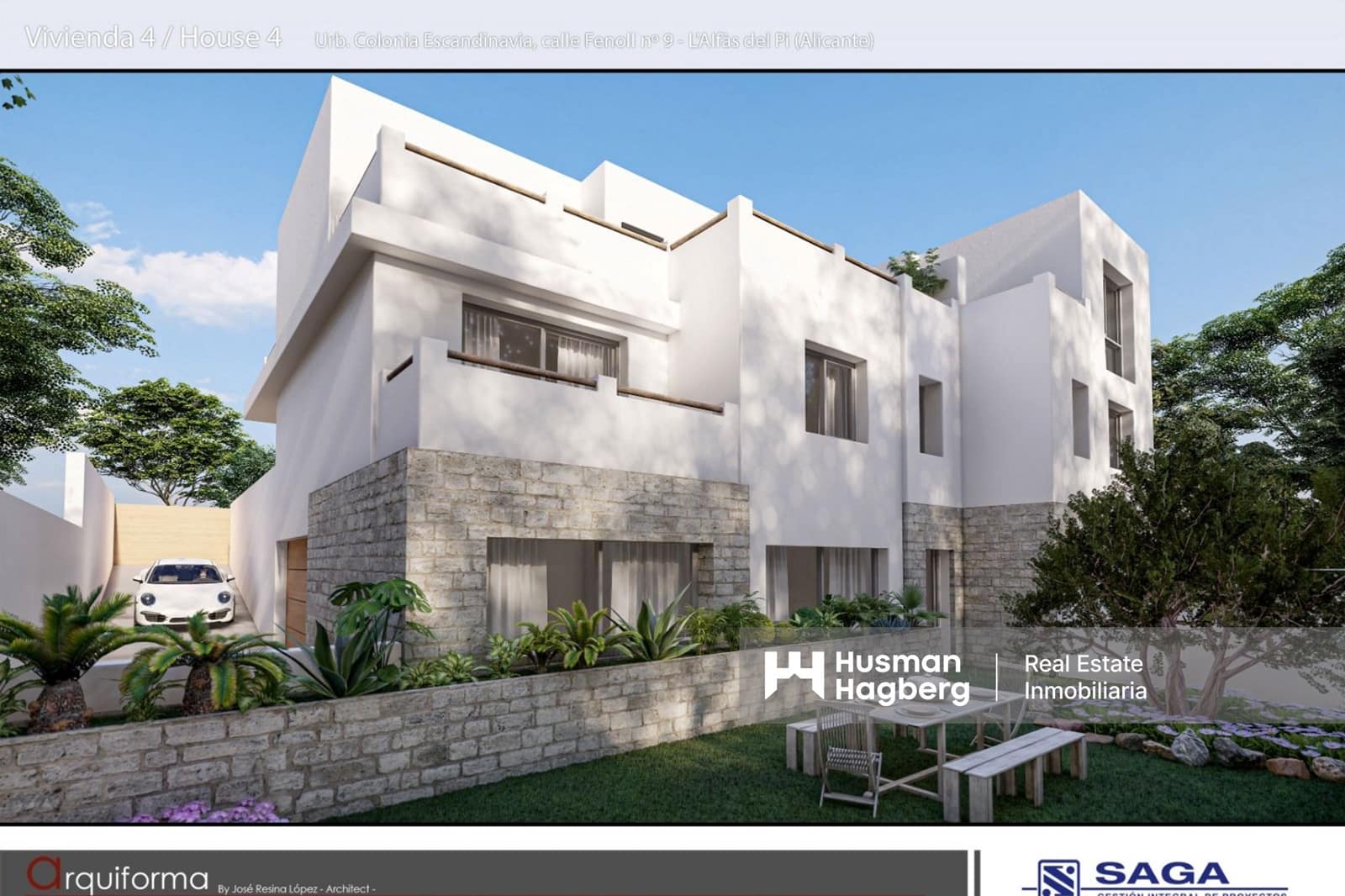 3 chambre Villa/Maison à vendre à Alfaz del Pi / L'Alfas del Pi avec piscine - 780 000 € (Ref: 9772609)