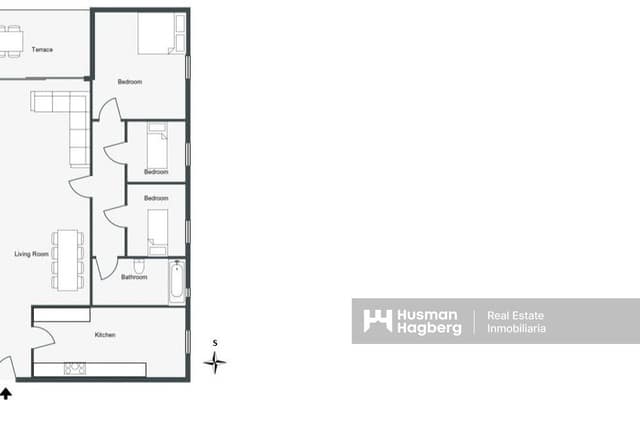 3 sypialnia Apartament na sprzedaż w Poble Nou - Montiboli, La Villajoyosa / Vila Joiosa z basenem - 245 000 € (Ref: 9772610)
